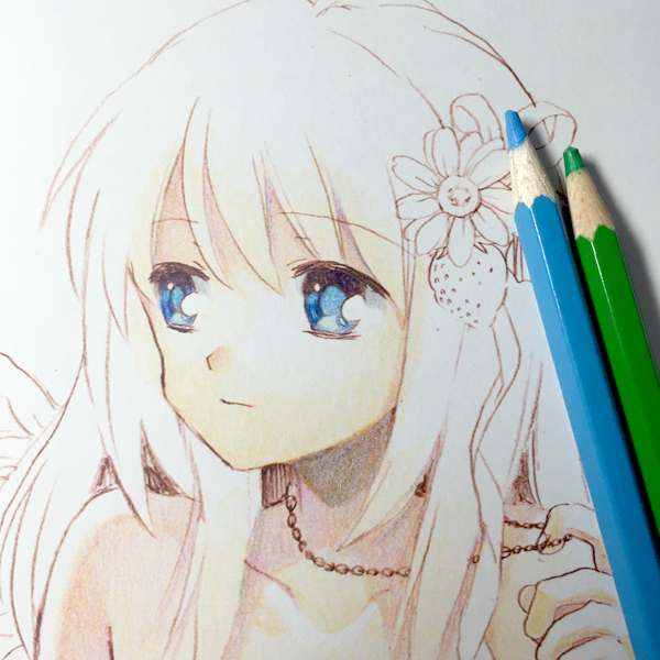 最新イラスト 目 塗り方 色鉛筆 ただのディズニー画像